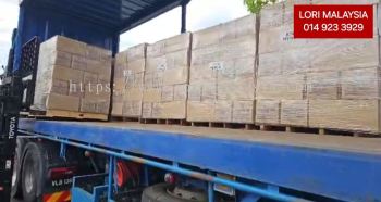 40FT LORRY TRAILER RENTAL JERTEH KE SINGAPORE
