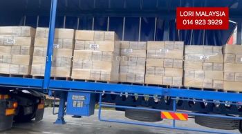 40FT LORRY TRAILER RENTAL KEMAMAN KE SINGAPORE