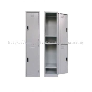 SOSM/2 COMPARTMENT STEEL LOCKER