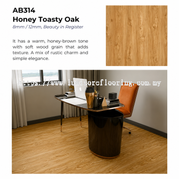 AB314-BIR HONEY TOASTY OAK, 8MM, AESTHETIC COLLECTION AC4