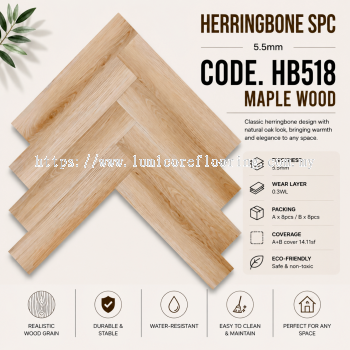 SPC HERRINGBONE HB518 5.5MM