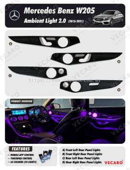 W205 Ambient Light 2.0 (Door Panels Only)