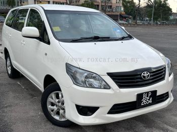 USED Toyota Innova 2.0 G 2012 Secondhand