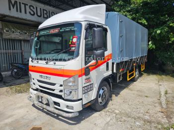NEW ISUZU  NMR85UHH 3.0 4JJ1 WOODEN CARGO WITH CANVAS DIRECT MILD STEEL CHEQUE PLATE FLOORBOARD LORRY (EURO4)