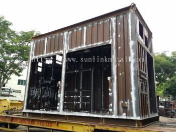 Custom Marine Metal Skid