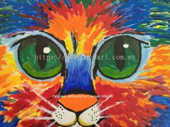 Cat Painting (Local Artist JB)