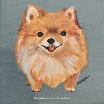 Acrylic Painting (Cat Painting)