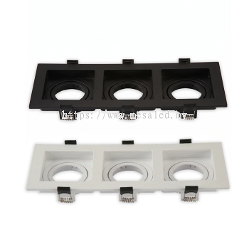 DSY5570-SQ3 Mesaled Eyeball PC Fitting Square Triple