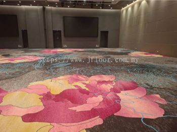 Jfloor® Woven Axminster Carpet Malaysia | Custom Hotel & Ballroom Carpets Kuala Lumpur, Selangor