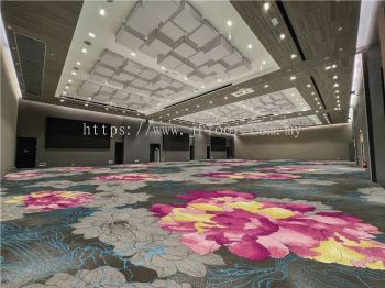 Jfloor® Woven Axminster Carpet Malaysia | Custom Hotel &amp; Ballroom Carpets Kuala Lumpur, Selangor