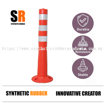 heavy duty bollard post | traffic control bollard | traffic management bollard | safety post Malaysia | bolt down bollard