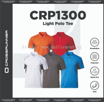 CROSSRUNNER Quick Dry Delta Polo T-Shirt CRP1300
