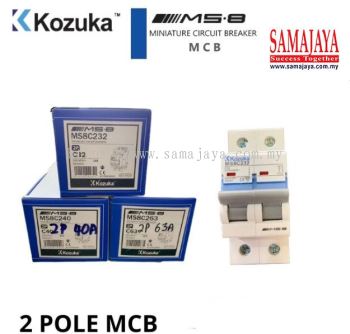 Kozuka MS8C240 40A 2 Pole MCB