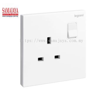 Legrand 282480 Galion 13A 1 Gang Switch Socket