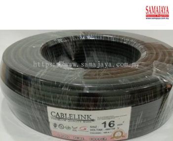 Arussmart 16mm PVC Cable (Black)