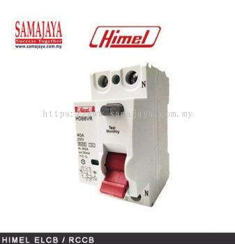 Himel 40A 2 Pole 0.03A/ 30mA ELCB/ RCCB (Type A)