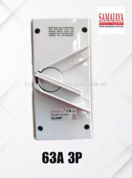 VL HPM3-63/ HPM3 63/ HPM363 63A 3 Pole Isolator/ 63A 3 Pole Weatherproof Isolator Switch
