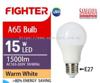 Fighter 15W 3000k E27 LED Bulb (Warm White)
