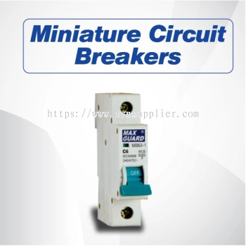 Maxguard MCB 1 Pole 6kA 10Amp/20Amp