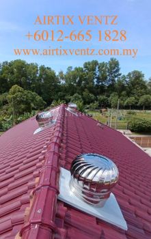 BUY 3 FREE 1 AIRTIX VENTZ Stainless Steel Wind Turbine Ventilator For House / Factory @ KELANTAN, KUALA BALAH