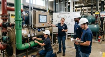 Chilled water system chiller course