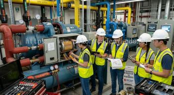 Screw chiller service technician program