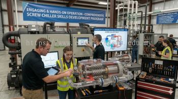 Screw chiller skills development program
