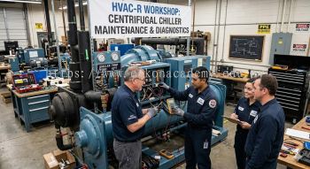 Centrifugal chiller workshop