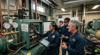 Chiller fault diagnosis training