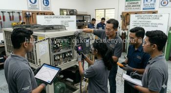HVAC energy efficient chiller training