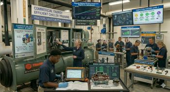 Industrial energy efficient chiller certification