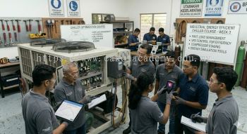 Industrial energy efficient chiller course