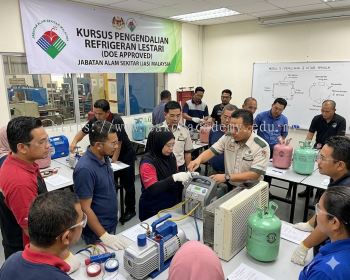 DOE approved refrigerant handling course