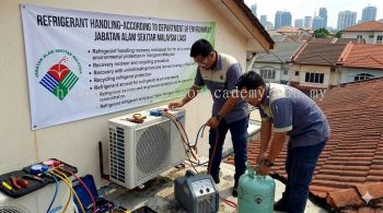 refrigerant handling-according to department of environment