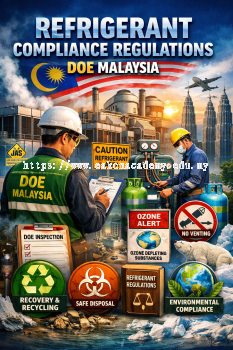 refrigerant compliance regulations DOE Malaysia