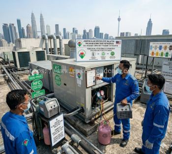 certified refrigerant recovery technician Malaysia