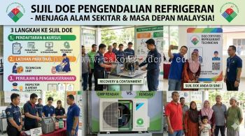 DOE Malaysia refrigerant certification