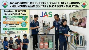 JAS approved refrigerant training progrm