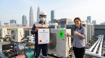 JAS certification for HVAC refrigerant compliance