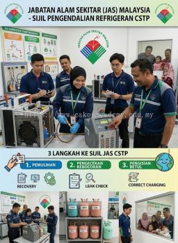 refrigerant handling certification requirements Malaysia