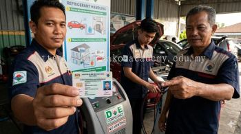 refrigerant handling license Malaysia DOE