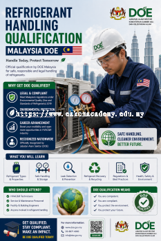refrigerant handling qualification Malaysia DOE