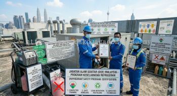 refrigerant safety certification Malaysia DOE