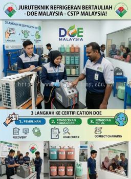 certified air conditioning refrigerant technician Malaysia