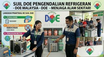 DOE certified refrigerant technician Malaysia