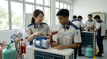 JAS refrigerant technician training