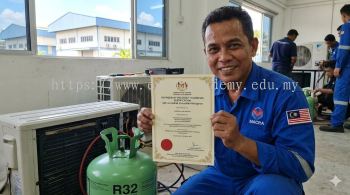 refrigerant recovery technician certification Malayia