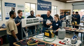 Air conditioning refrigerant recovery course