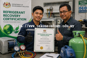 refrigerant recovery certification Malaysia DOE