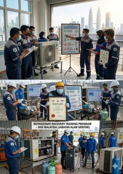 refrigerant recovery training program Malaysia DOE